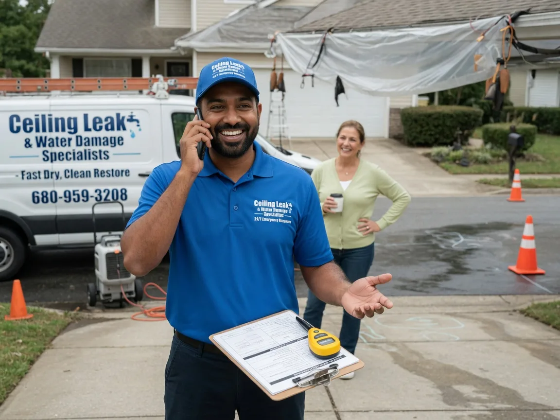 Ceiling Leak Cleanup Quemado, NM FAQs